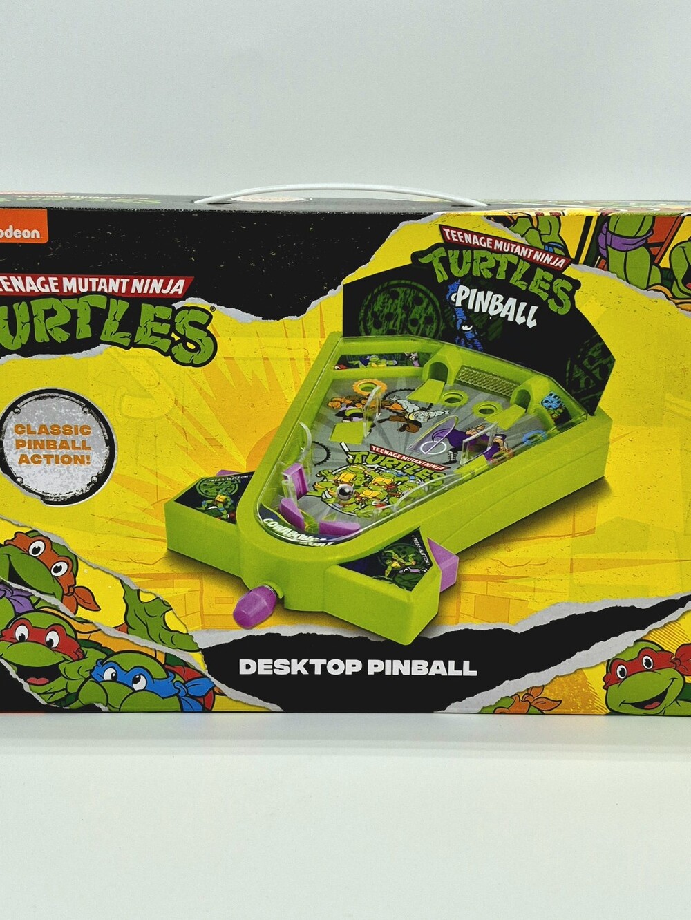 NEW Teenage Mutant Ninja Turtles TMNT Desktop Pinball Game Nickelodeon